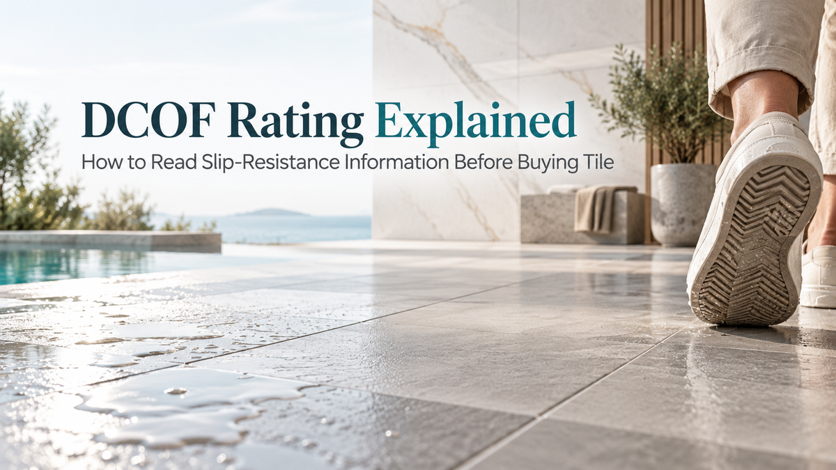 DCOF Rating Explained: How to Read Slip-Resistance Information Before Buying Tile