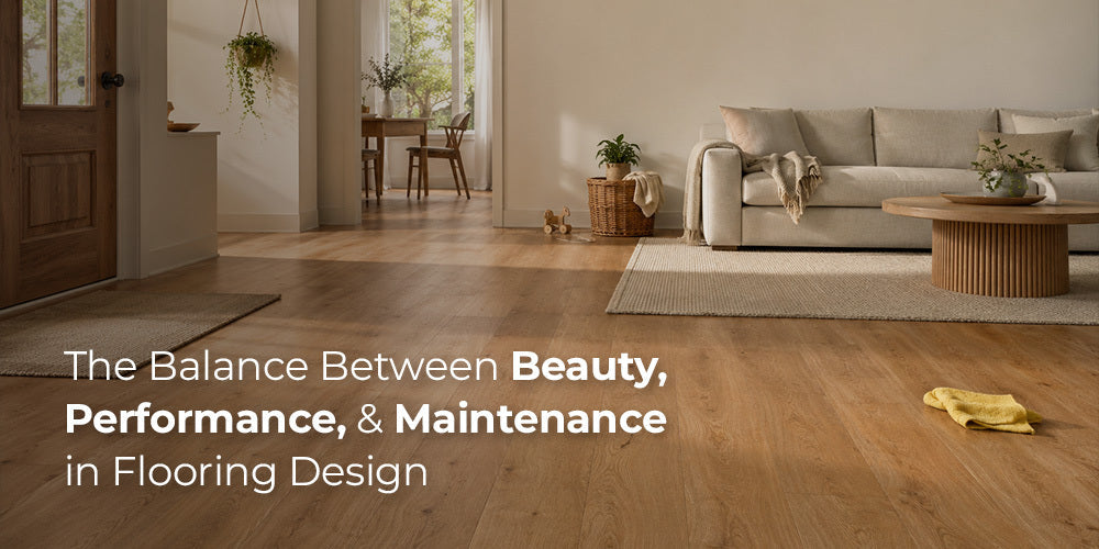 The Balance Between Beauty, Performance, and Maintenance in Flooring Design