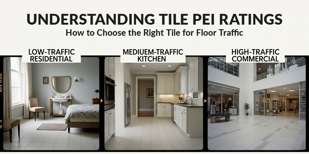 Understanding Tile PEI Ratings: How to Choose the Right Tile for Floor Traffic