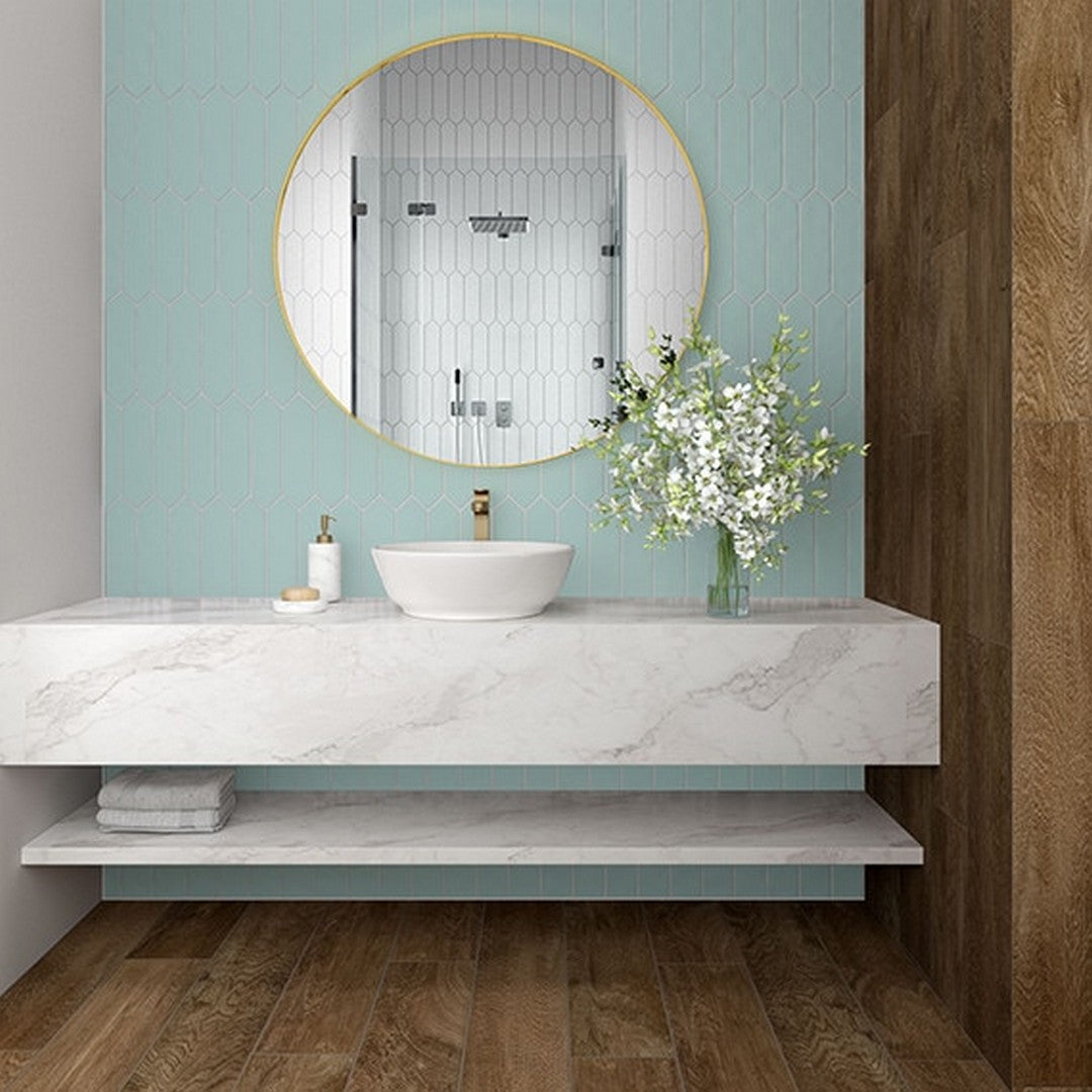 Daltile-Stagecraft-3-x-12-Matte-Ceramic-Picket-Undulated-Wall-Tile-Matte-Spa