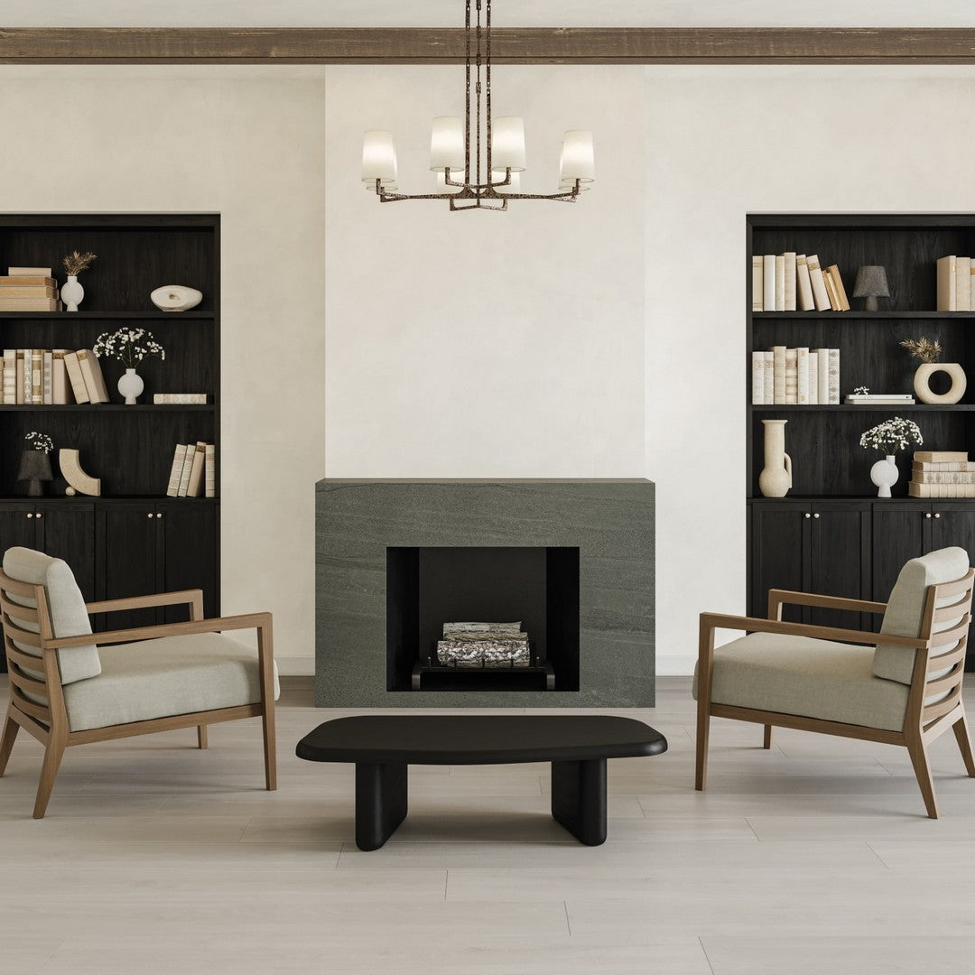 Bedrosians Arrowhead Porcelain Matte Tile 10" x 60" Grey