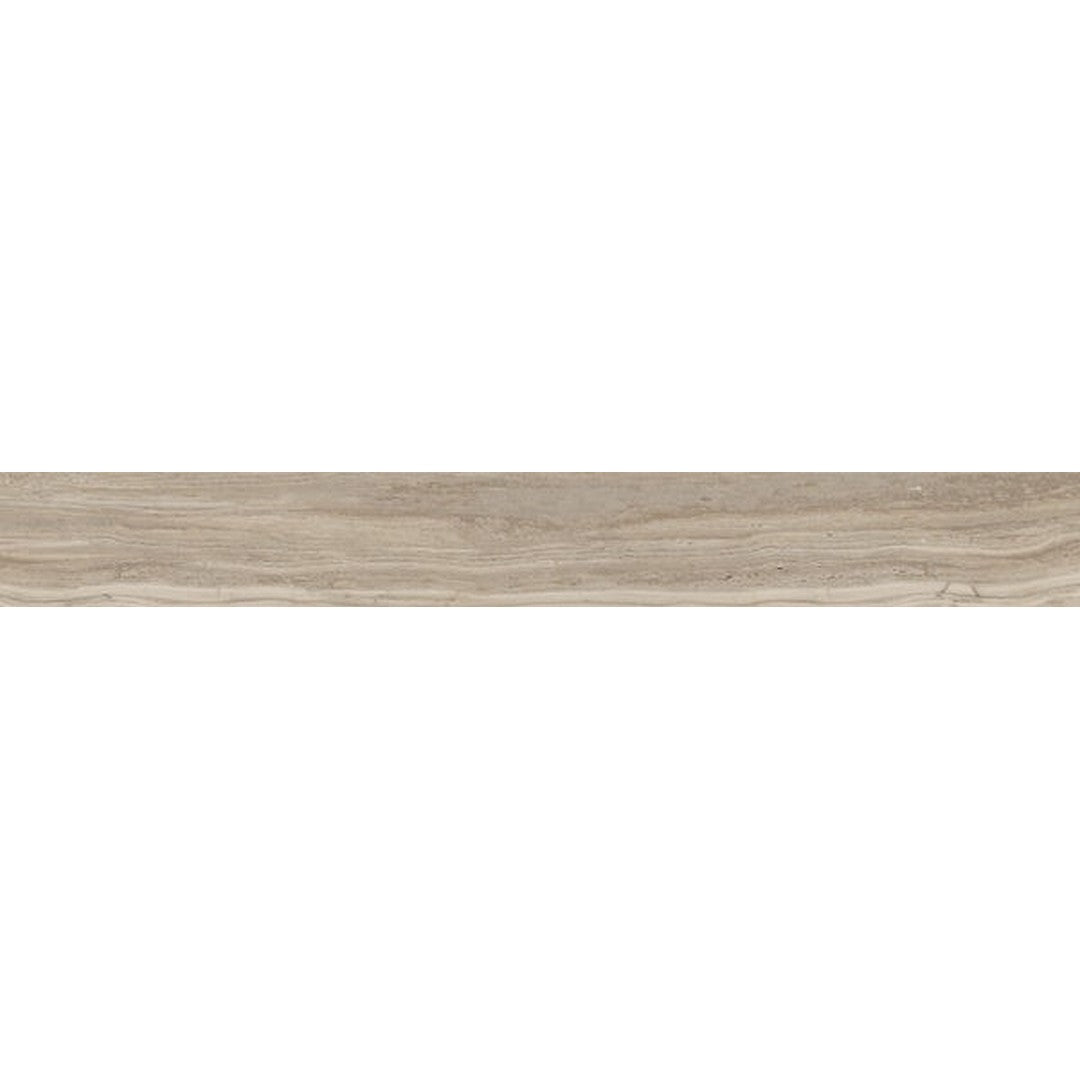 Happy Floors Navona 3" x 24" Natural Porcelain Bullnose