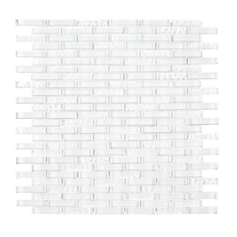 Jeffrey Court Suite 10.13" x 11.25" Gloss Glisten Glass Mosaic