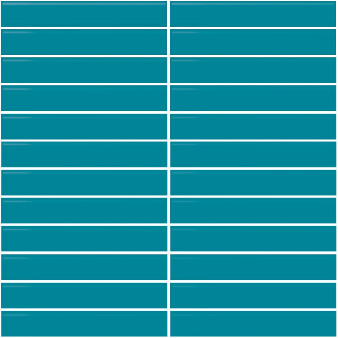 Daltile-Color-Wheel-Mosaic-10-x-12-Ceramic-1x6-Straight-Joint-Mosaic-Orange-Burst