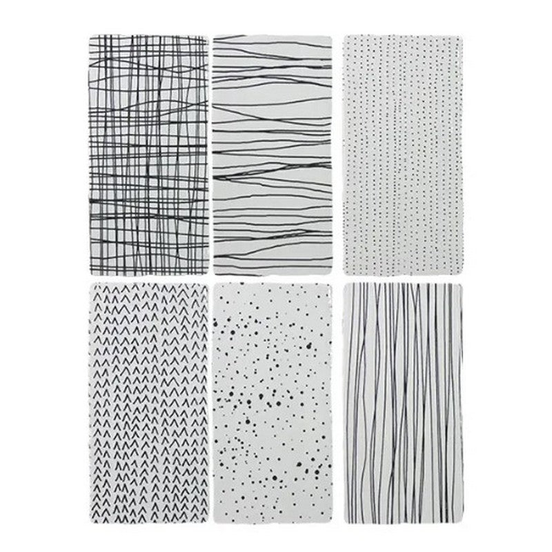 WOW Crafted 3" x 6" Glossy Décor Ceramic Tile