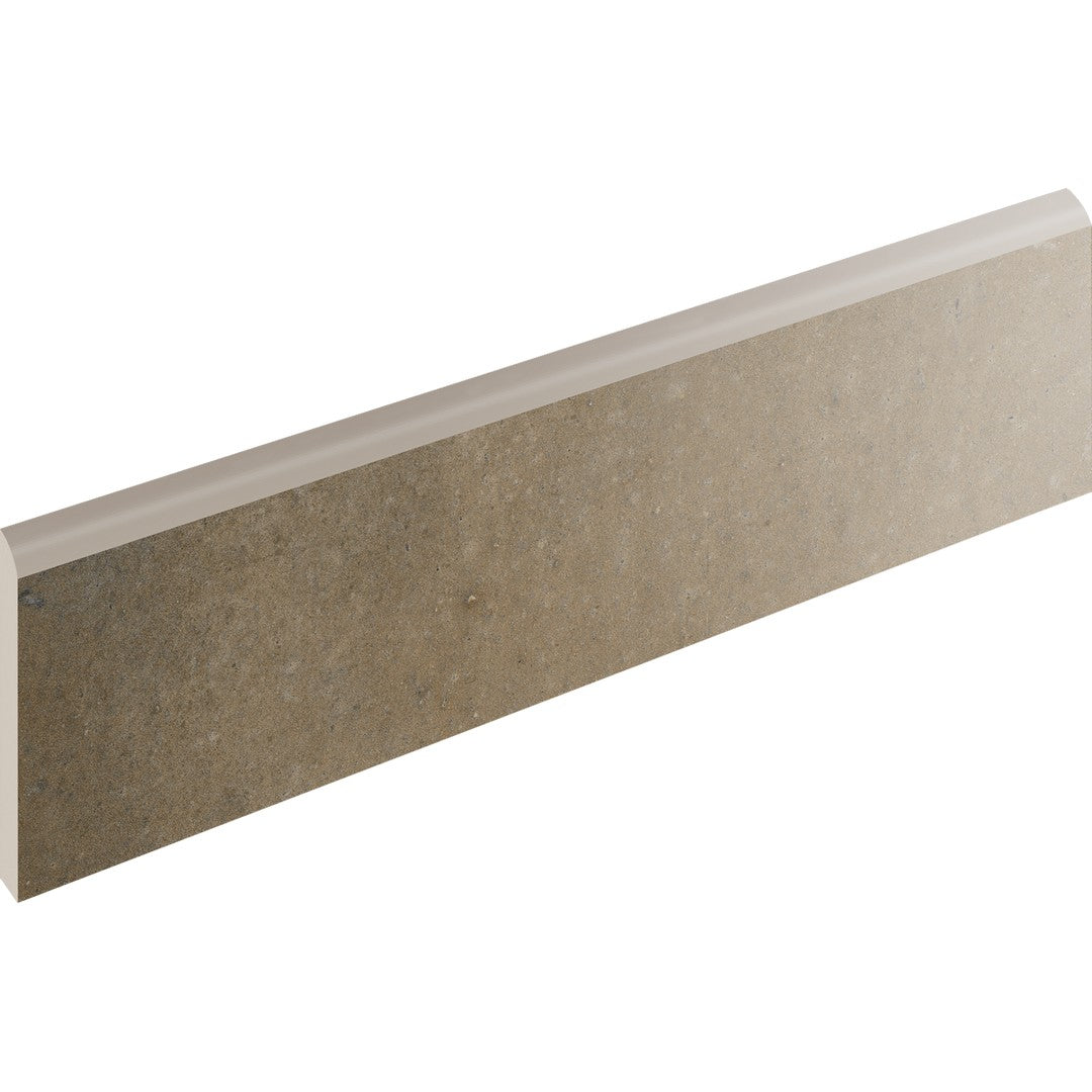 Happy Floors Tierra 3" x 12" Natural Porcelain Bullnose