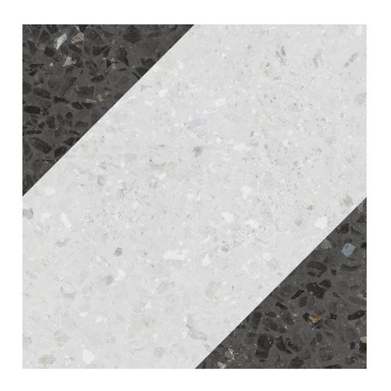 WOW Natural Drops 7" x 7" Matte Porcelain Bit Décor Tile