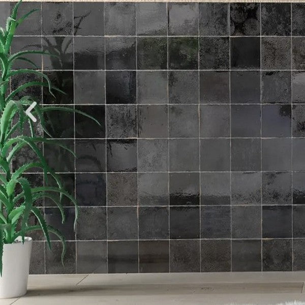 WOW-Mestizaje-Zellige-5-x-5-Glossy-Ceramic-Tile-Graphite