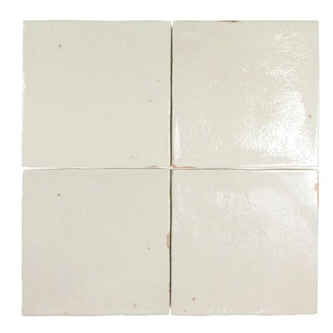 WOW Mestizaje Zellige Décor 5" x 5" Glossy Ceramic Tile