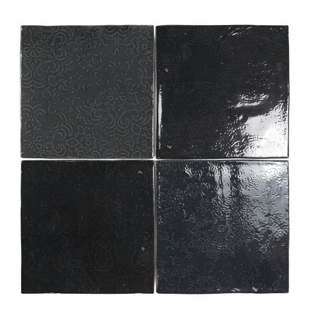 WOW Mestizaje Zellige Décor 5" x 5" Glossy Ceramic Tile