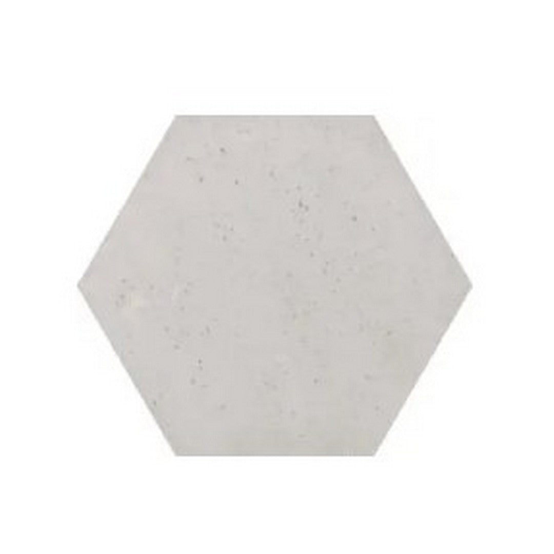 WOW Love Affairs Concrete 8" x 9" Matte Porcelain Hexagon Tile