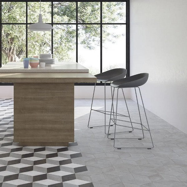 WOW-Mud-Diamond-5.5-x-9.5-Matte-Porcelain-Tile-Grey