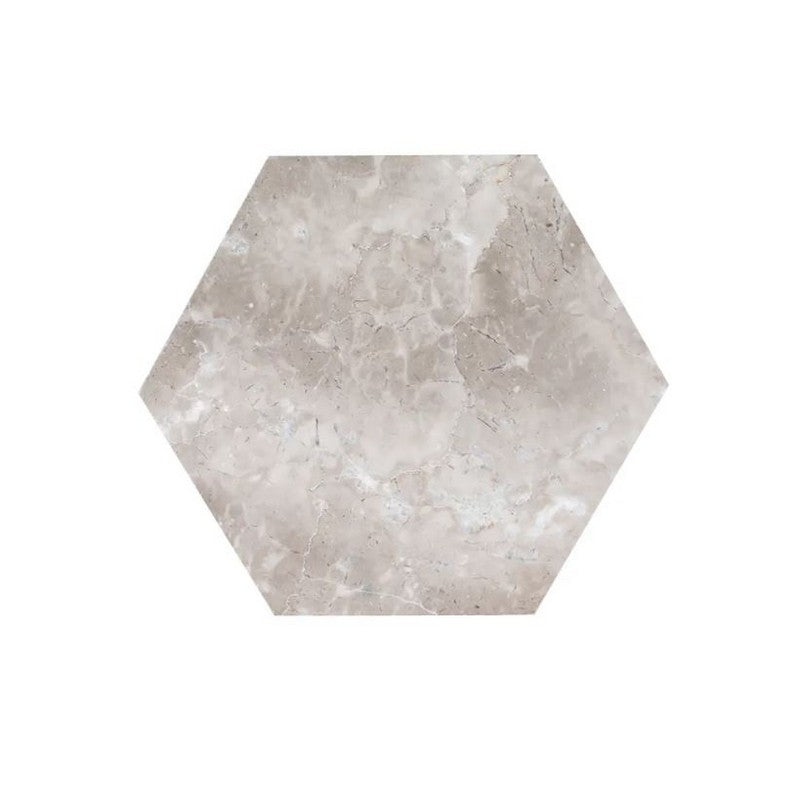 Jeffrey Court Align 8" x 9.25" Honed Hexagon Natural Stone Tile