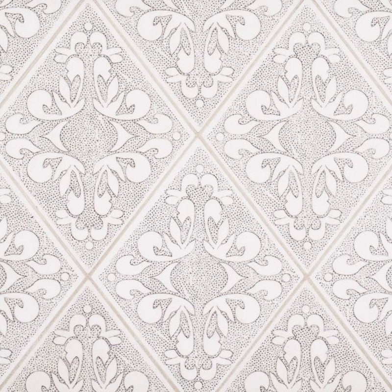 Jeffrey Court Align 6" x 7.94" Honed Drawn Stone Diamond Natural Stone Tile