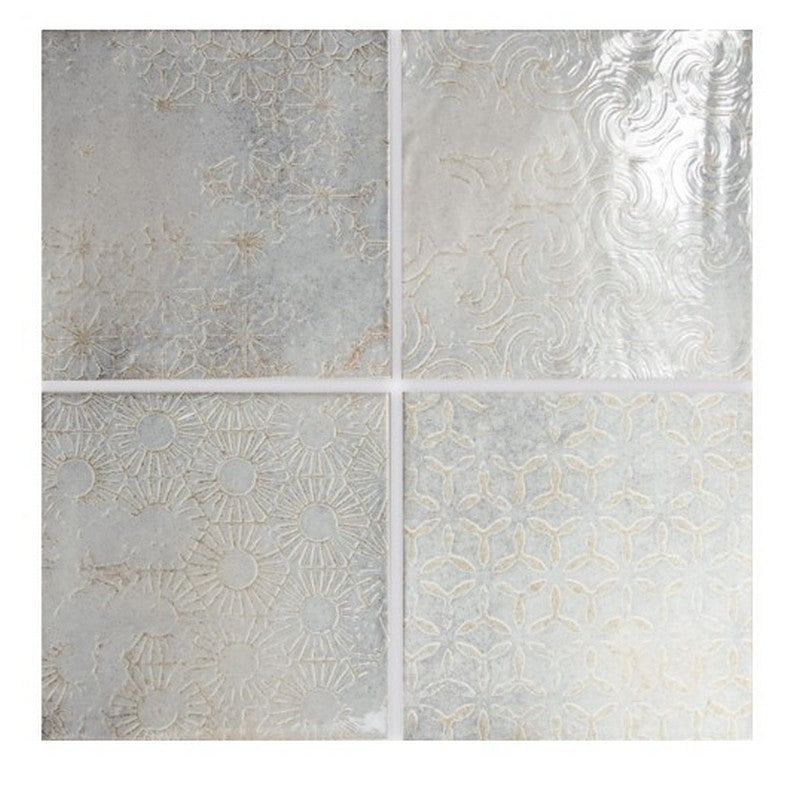 WOW Enso Suki 5" x 5" Glossy Porcelain Tile