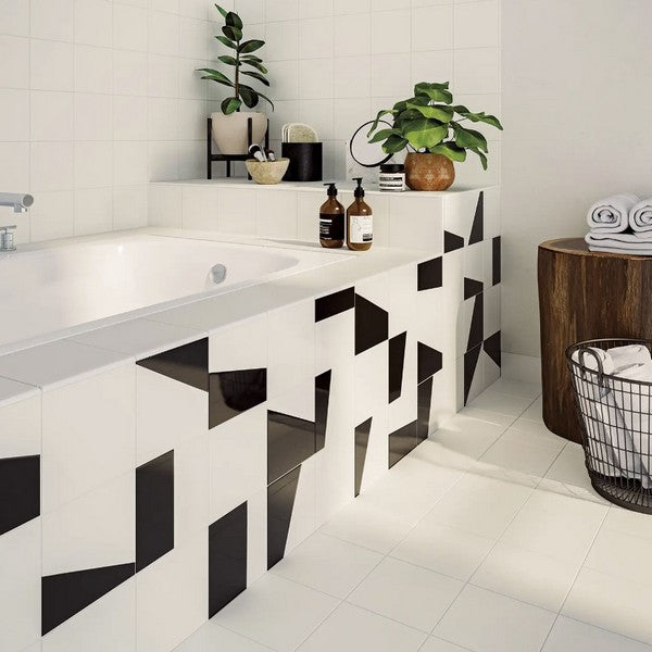 WOW-Duo-6-x-6-Glossy-&-Matte-Porcelain-Tile-Black