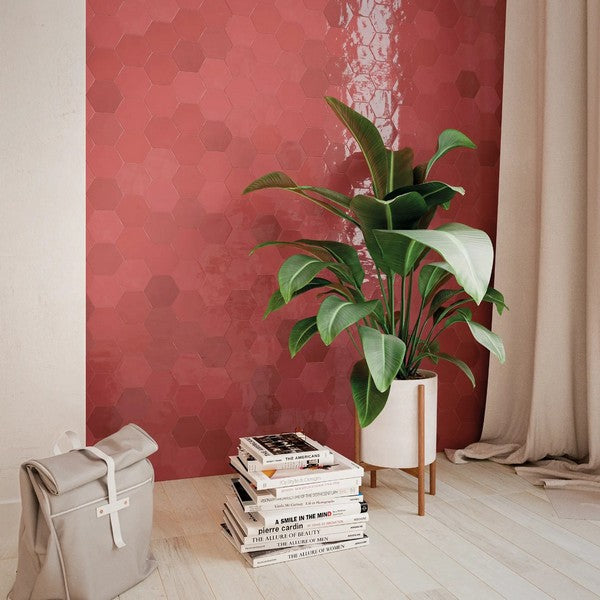 WOW-Zellige-4-x-5-Glossy-Ceramic-Hexagon-Tile-Wine
