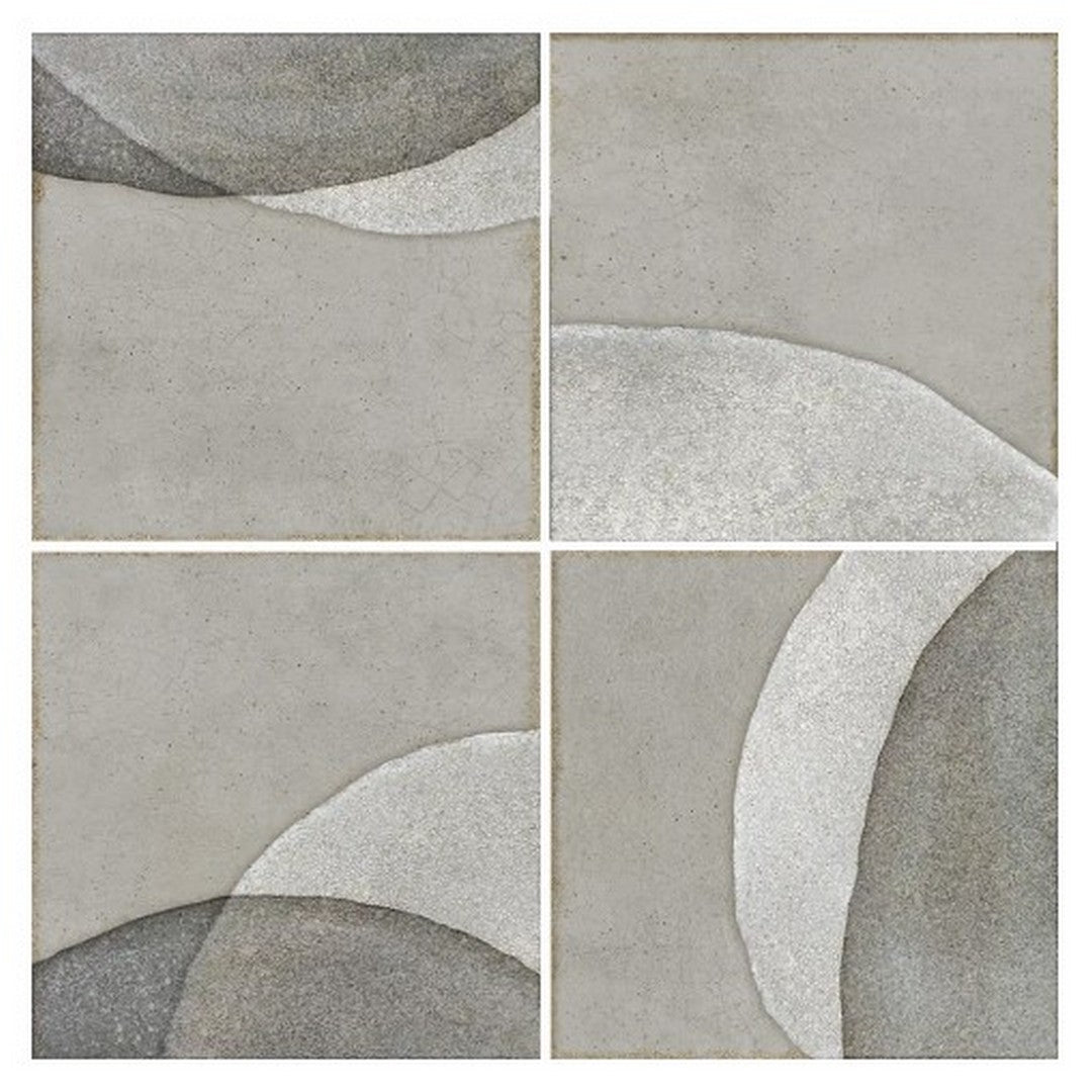 WOW Pottery Cosmic Square 6" x 6" Matte Porcelain Tile