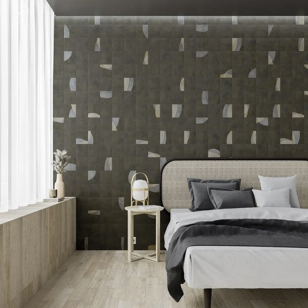 WOW-Pottery-Cosmic-Square-6-x-6-Matte-Porcelain-Tile-Graphite