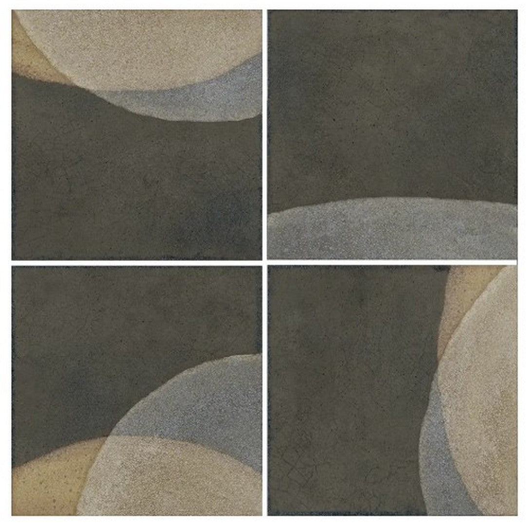 WOW Pottery Cosmic Square 6" x 6" Matte Porcelain Tile