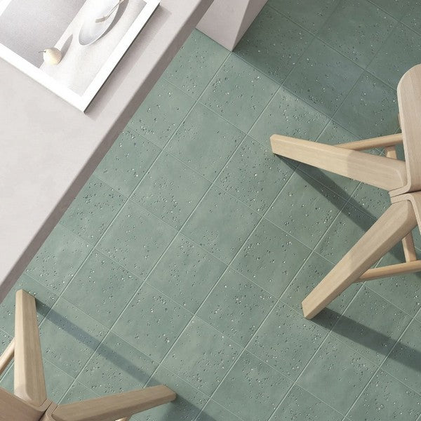 WOW-Stardust-Pebbles-6-x-6-Matte-Porcelain-Tile-Teal