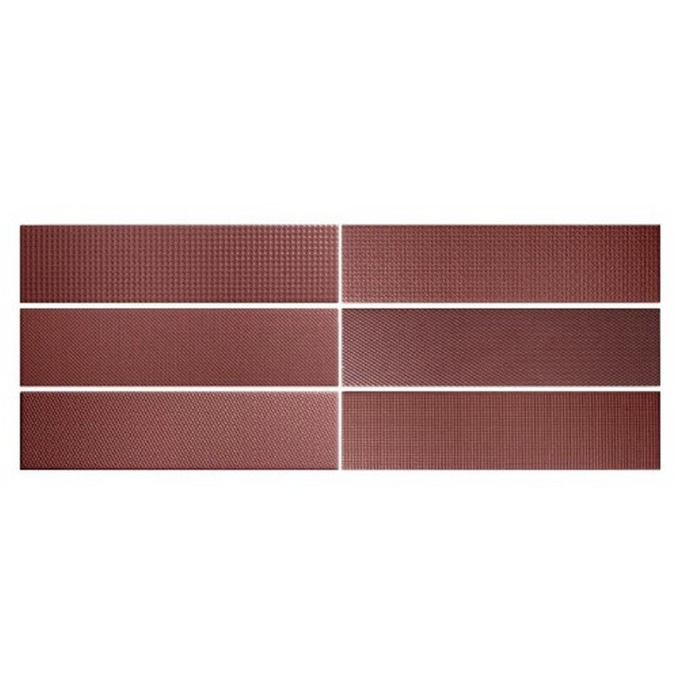 WOW Texiture Pattern Mix 2.5" x 10" Matte Ceramic Tile