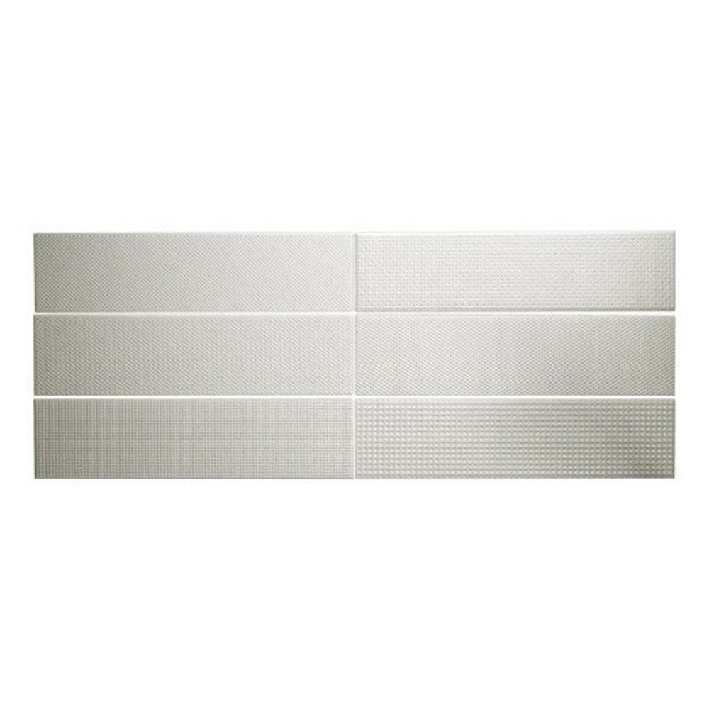 WOW Texiture Pattern Mix 2.5" x 10" Glossy Ceramic Tile