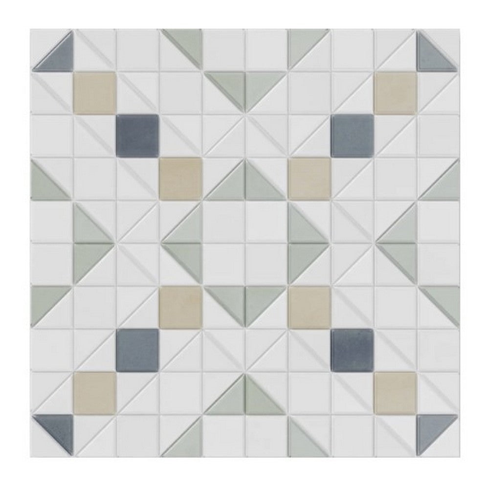 WOW Tesserae Like 11" x 11" Matte Porcelain Tile