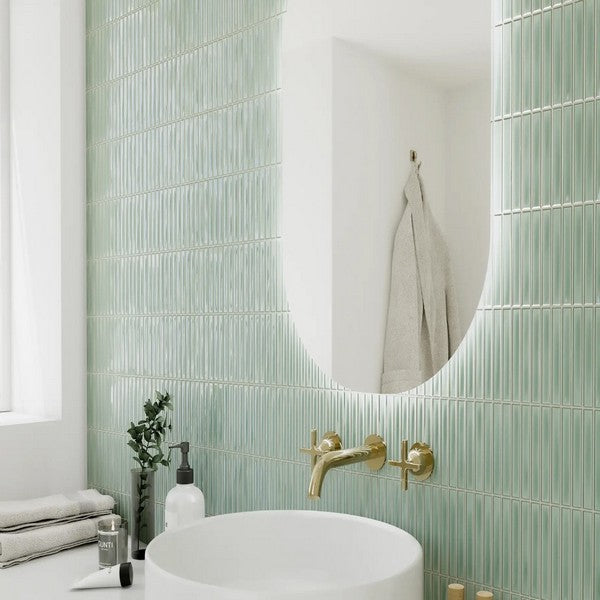 WOW-Sweet-Bars-5-x-10-Glossy-Ceramic-Tile-Fern