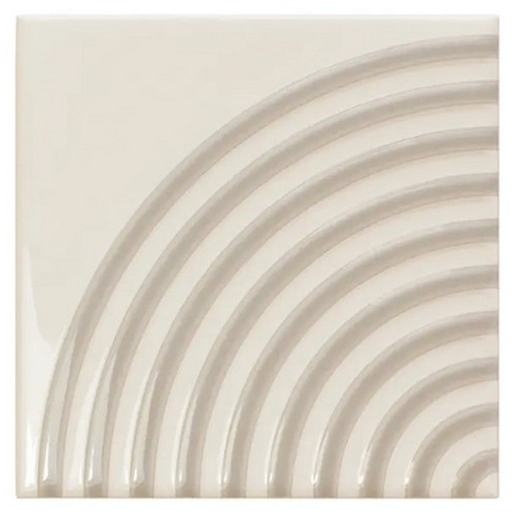 WOW Twister Twist 5" x 5" Glossy Ceramic Tile