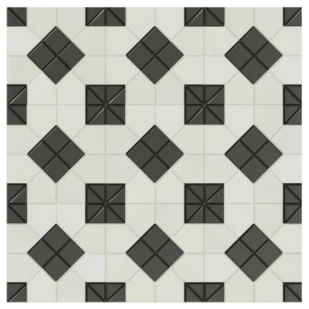 WOW Tesserae Suit 11" x 11" Matte Porcelain Tile