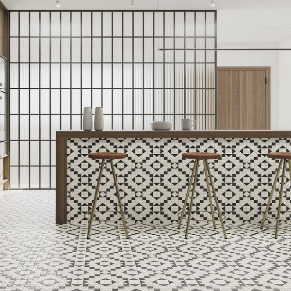WOW-Tesserae-Like-11-x-11-Matte-Porcelain-Tile-B&W