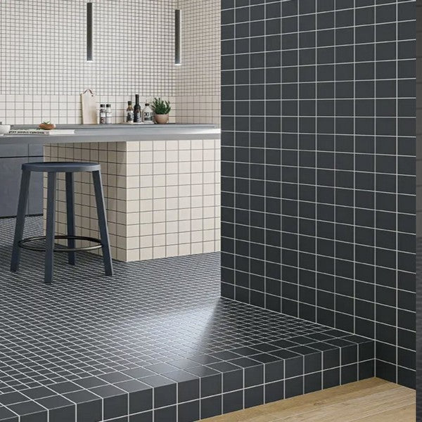 WOW-Raster-Grid-S-6-x-6-Matte-Porcelain-Tile-Deep-Blue