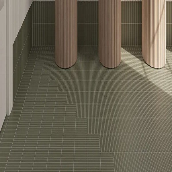 WOW-Raster-Lines-S-6-x-6-Matte-Porcelain-Tile-Moss
