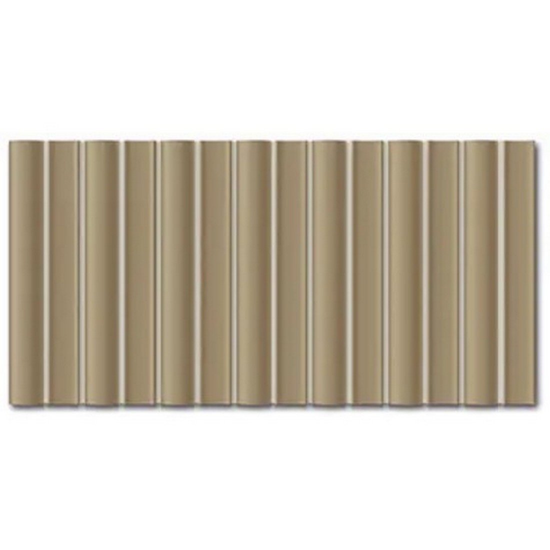 WOW Faces Bars 5" x 10" Matte Ceramic Tile