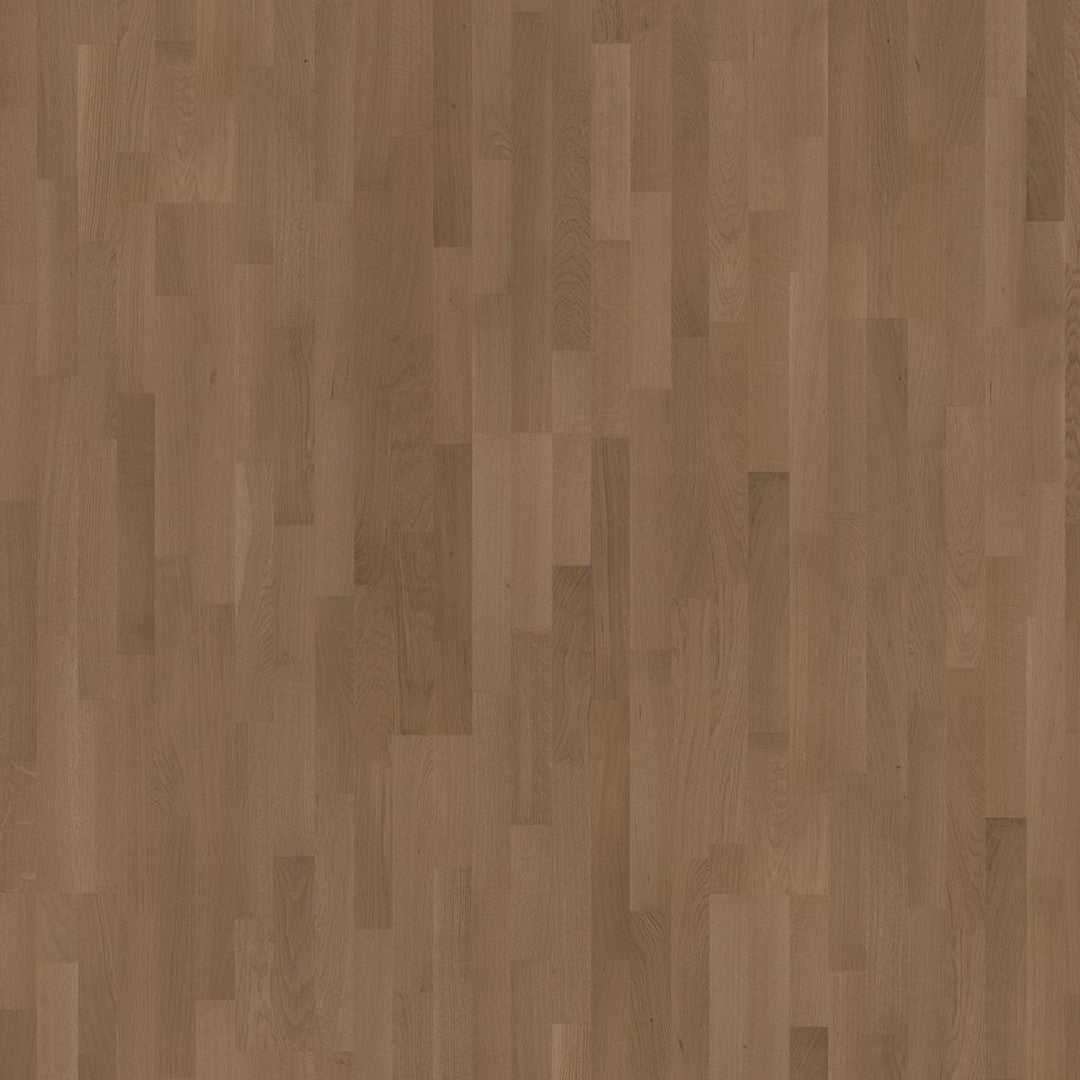 Kahrs Ground 7.38" x 89.25" Oak 3 Strip Hardwood Plank