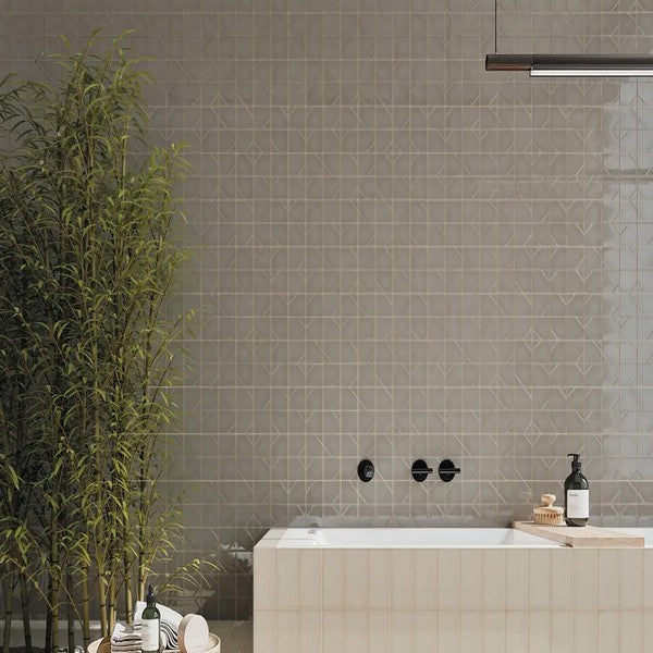 WOW-Yoko-Origami-2.5-x-5-Glossy-Ceramic-Tile-Pewter