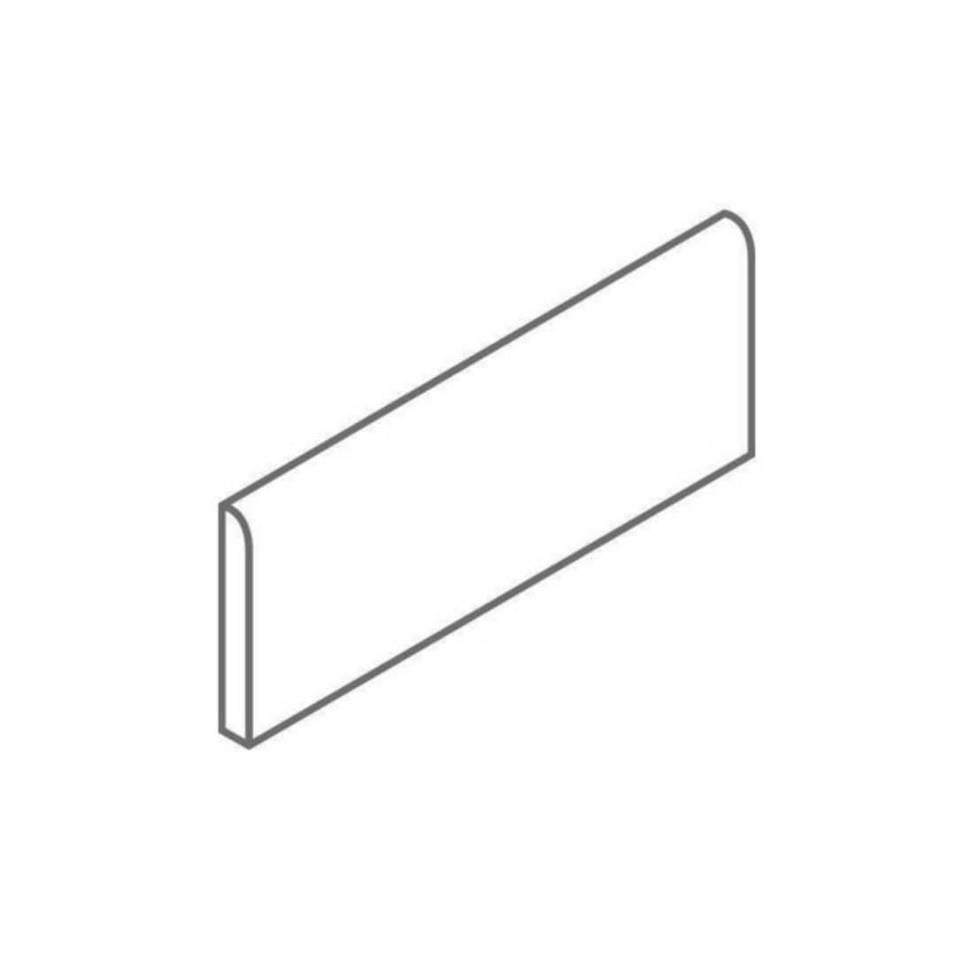 Alfagres Emilia 3" x 12" Matte Ceramic Bullnose