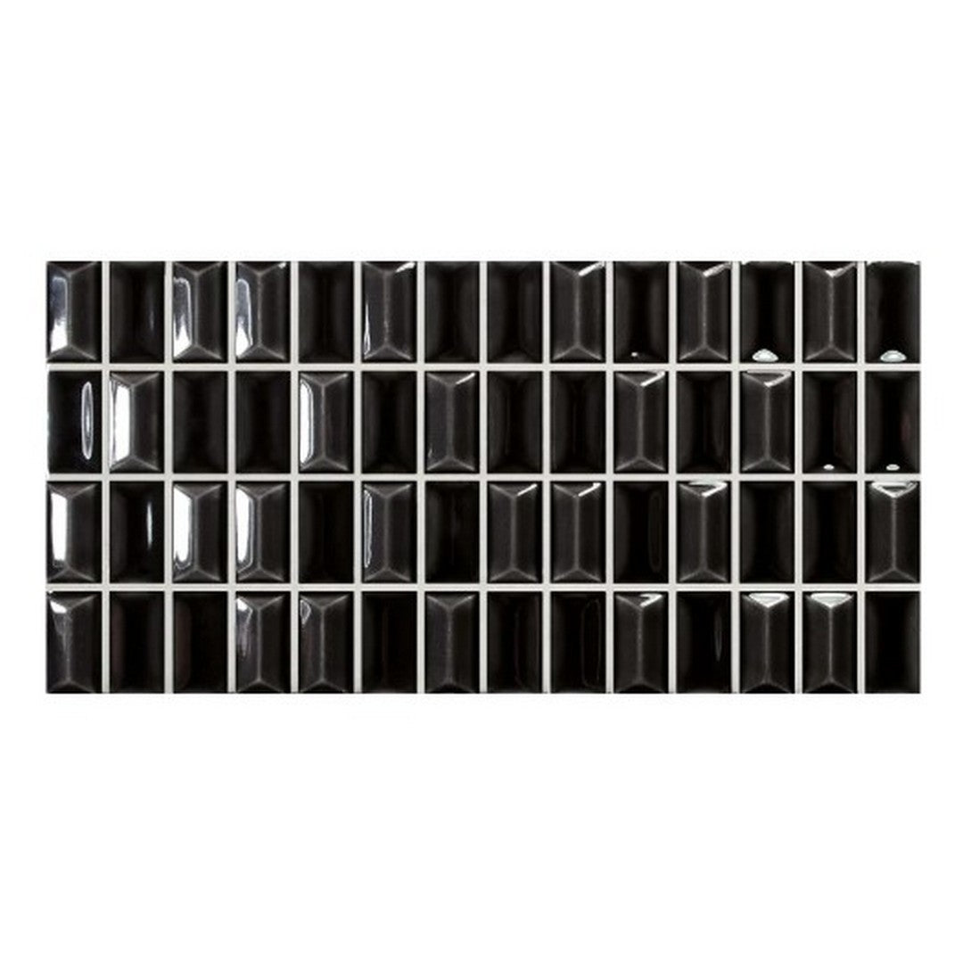 WOW 3D Bars Diamond 5" x 10" Glossy Ceramic Tile