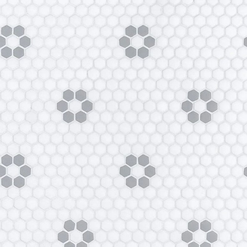 Jeffrey Court The Press 12.63" x 13.25" Matte Daily Glass Mosaic