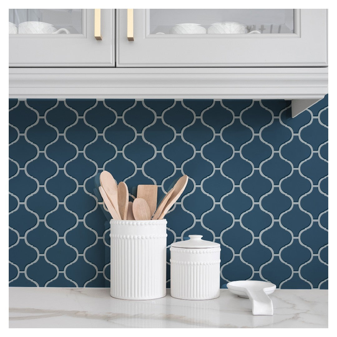 Daltile-Colorwheel-Retro-11-x-12-Gloss-3-Arabesque-Mosaic-Waterfall