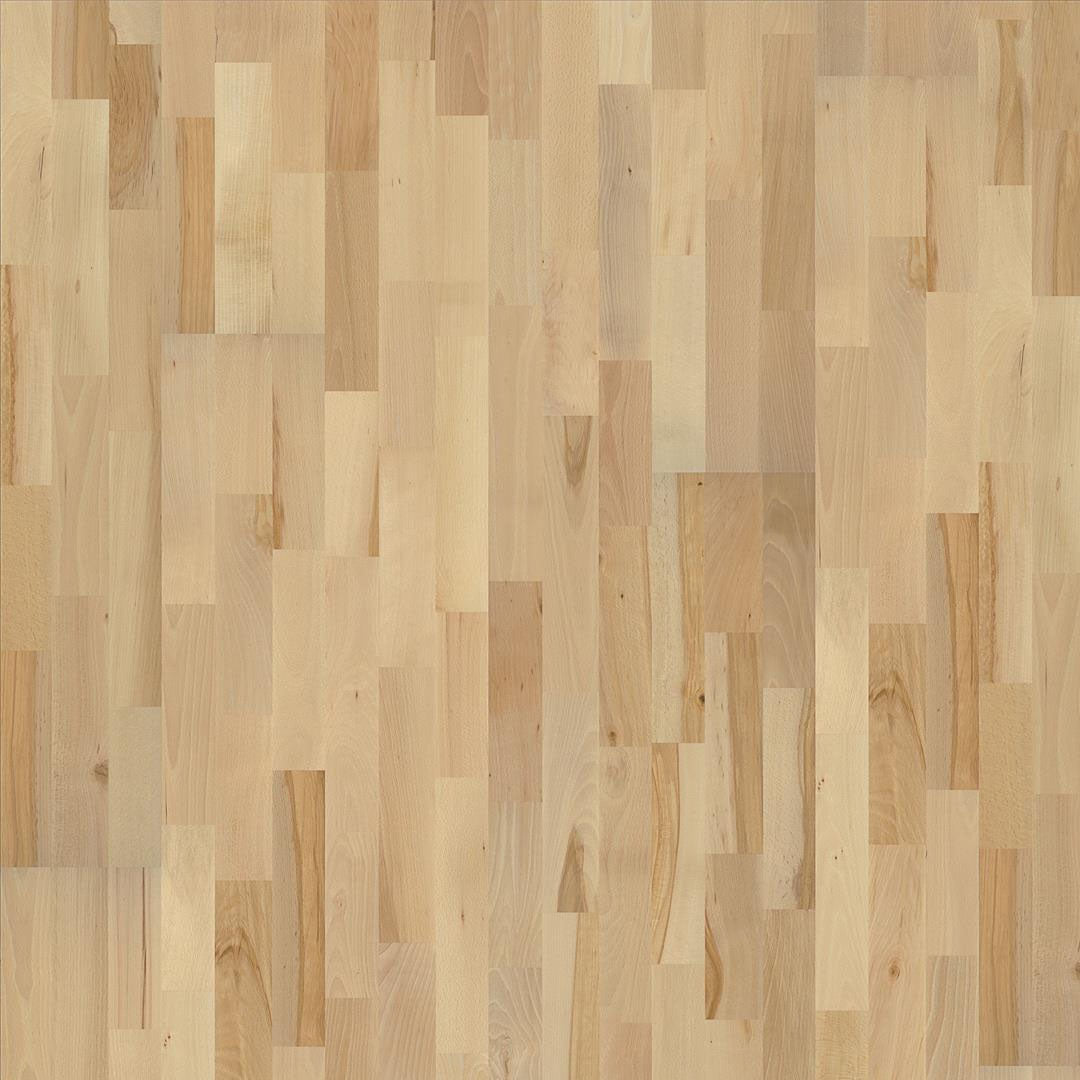 Kahrs Scandinavian Naturals 7.88" x 95.38" Beech 3 Strip Hardwood Plank