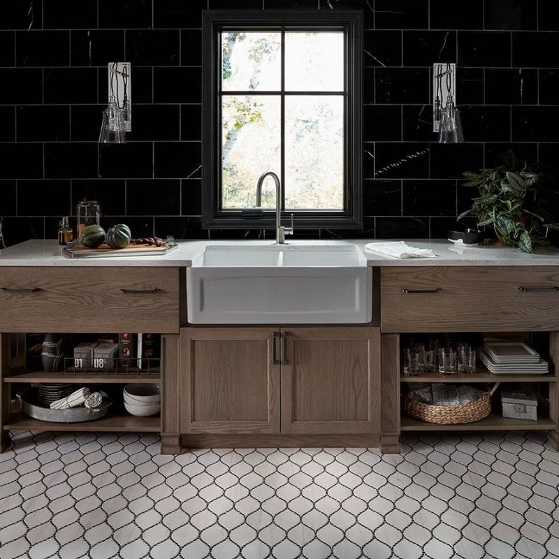 Jeffrey-Court-Rodunda-8-x-12-Polished-Natural-Stone-Tile-Nero-Marquina