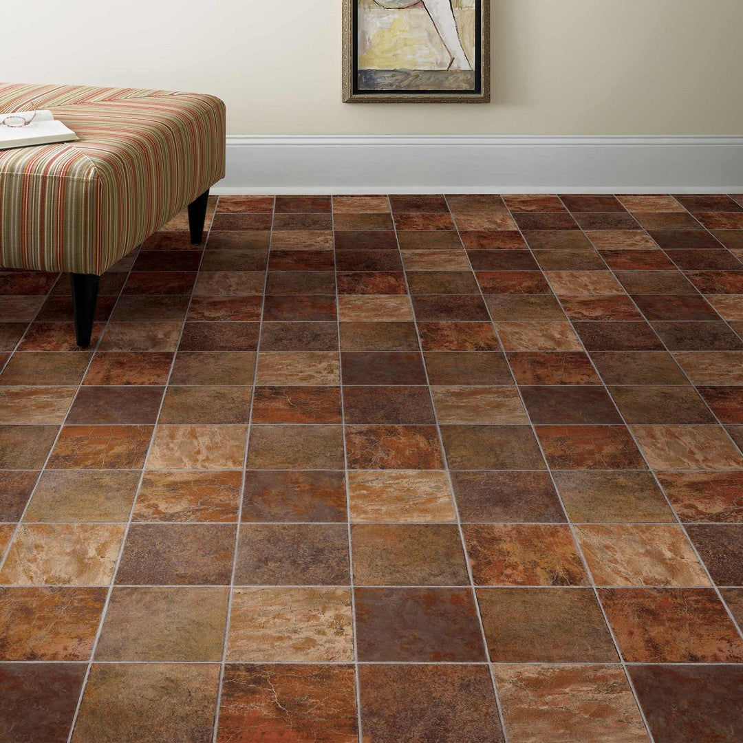 Tarkett-LifeTime-12-Luxury-Vinyl-Sheet-20mil-Alamo-Stone-Dark-Rust