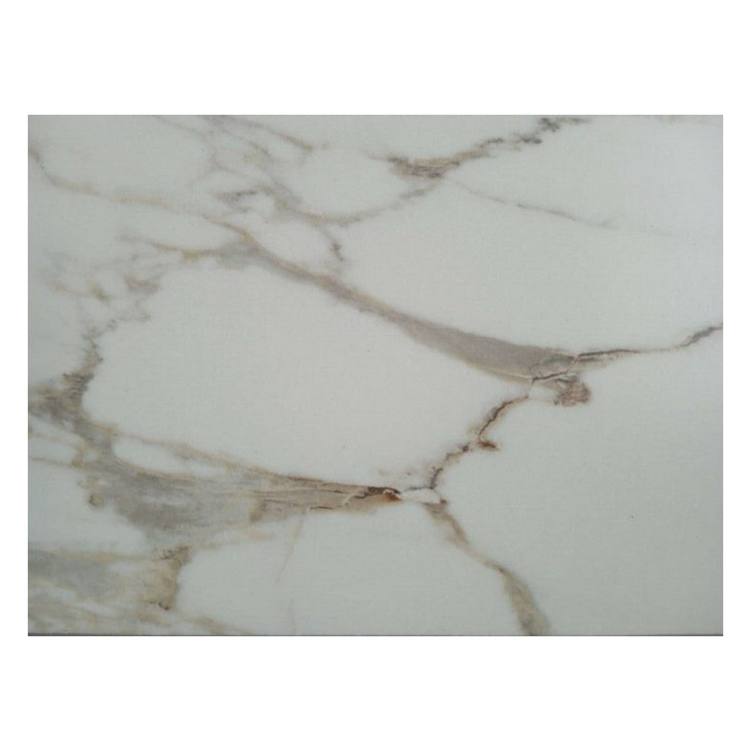 Alfagres Carrara Hueso Gold 12" x 24" Satin Ceramic Tile