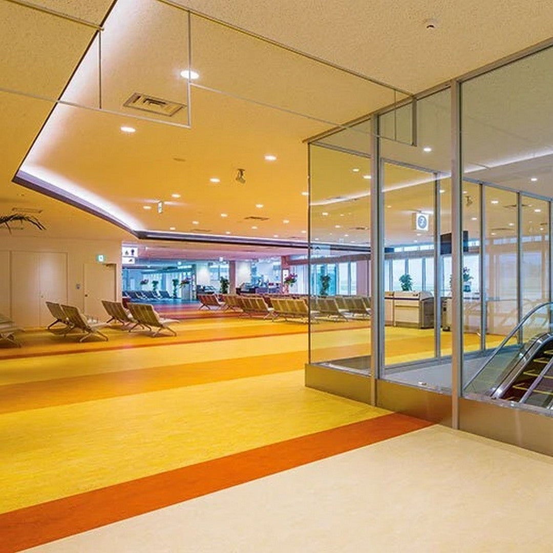 Forbo-Marmoleum-Decibel-6.5-x-105-Smooth-Vinyl-Sheet-Dandelion