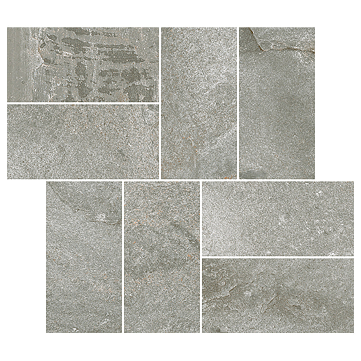 Del Conca USA Gotham 12" x 12" Glazed Porcelain Intreccio Mosaic