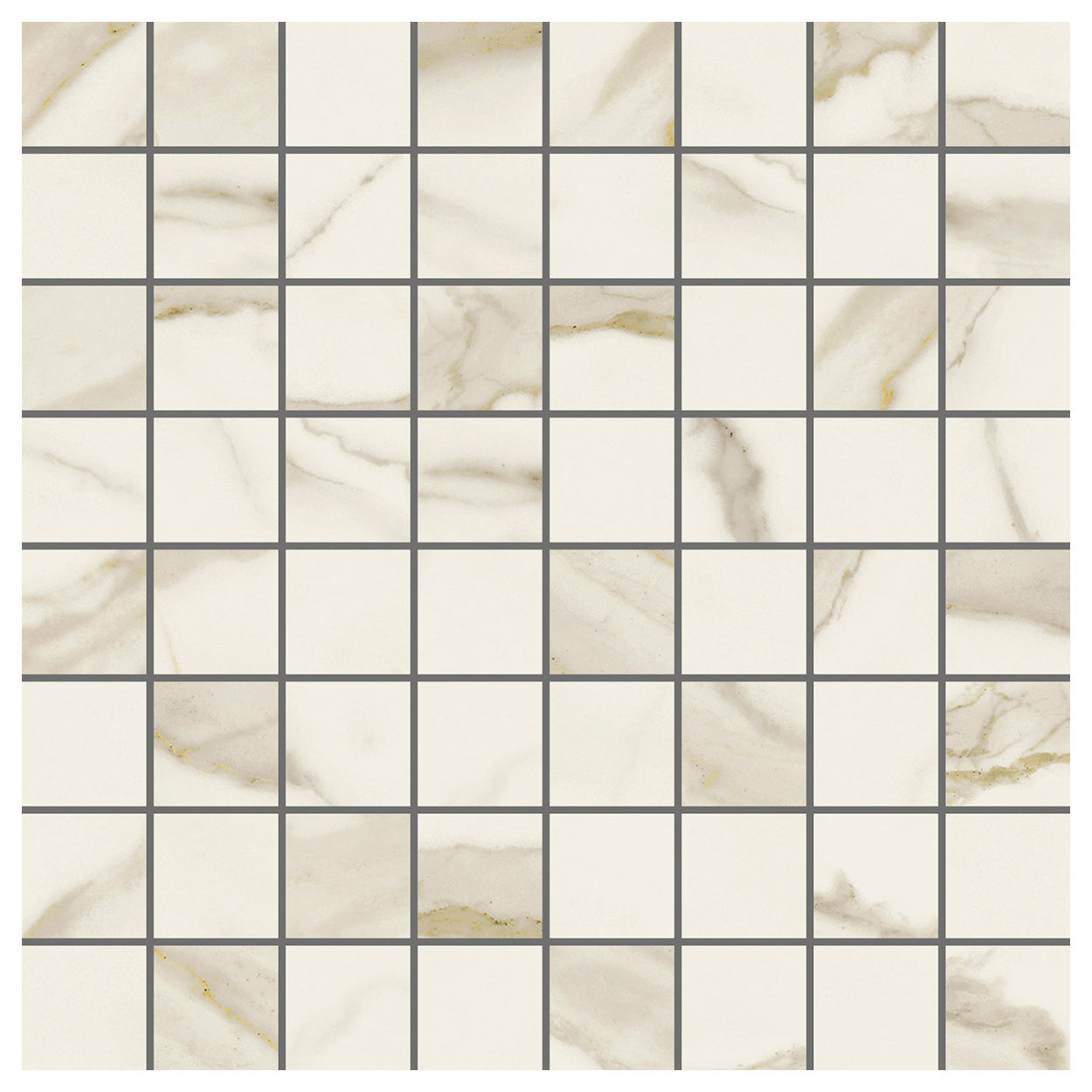 Del Conca USA Nature 12" x 12" Glazed Porcelain 1.4" Mosaic