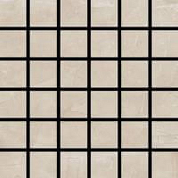 Happy Floors Valencia 12" x 12" Natural Porcelain 2" Mosaic