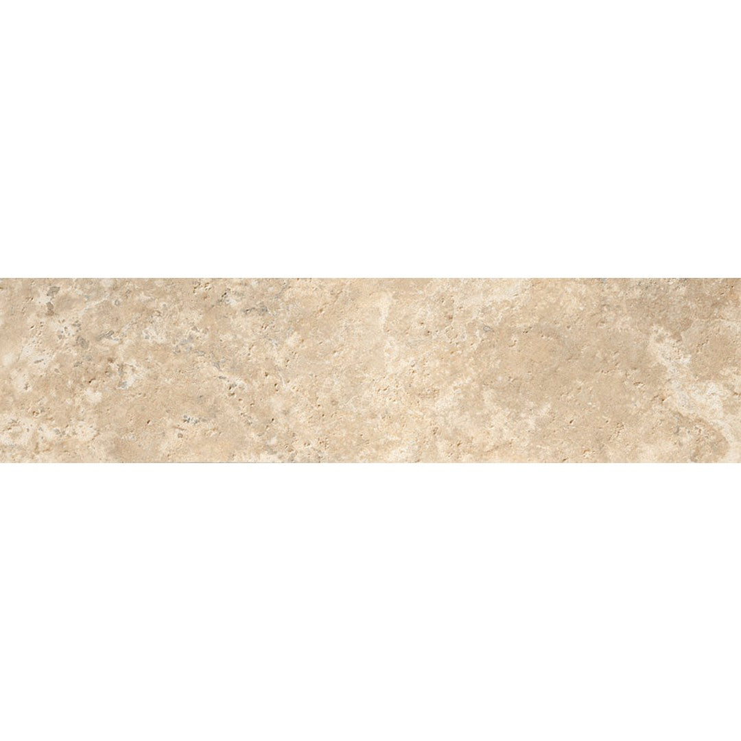 Landmark Ceramics Frontier20 Travertine Cross Cut 12" x 48" Rectified Matte Porcelain Paver